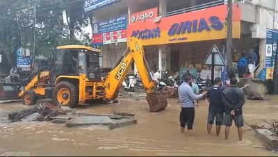 ಚರಂಡಿಯಲ್ಲಿ ಕೊಚ್ಚಿ ಹೋದ ಬಾಲಕ