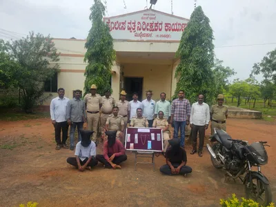 ಸಿನಿಮೀಯ ರೀತಿಯಲ್ಲಿ ಸುಲಿಗೆ  ಮೂವರ ಬಂಧನ