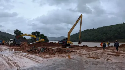 ಶಿರೂರು ಗುಡ್ಡ ಕುಸಿತ  ಕೇರಳ ಮೂಲದ ಅರ್ಜುನ್ ಲಾರಿ ಕೊನೆಗೂ ಪತ್ತೆ