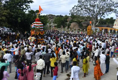 ಮಳೆಮಲ್ಲೇಶ್ವರ ಅದ್ಧೂರಿ ರಥೋತ್ಸವ