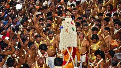 ಇಂದಿನಿಂದ ಐತಿಹಾಸಿಕ ಬೆಂಗಳೂರು ಕರಗ ಮಹೋತ್ಸವ