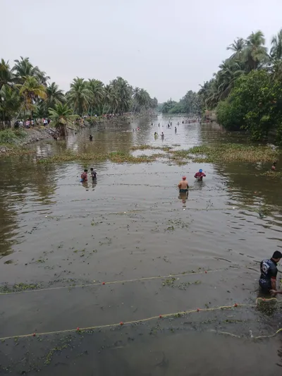 ತುಳುನಾಡಿನ ವಿಶಿಷ್ಟ  ಕಂಡೇವು  ಮೀನು ಹಿಡಿಯೋ ಜಾತ್ರೆ