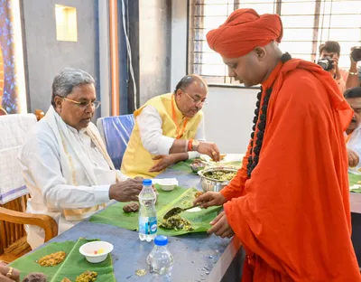 ನಾಡ ದೊರೆಗೆ ಊಟ ಉಣಬಡಿಸಿ ಗುರುಕುಟೀರ ಲೋಕಾರ್ಪಣೆ