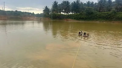 ಮಕ್ಕಳೊಂದಿಗೆ ಕೆರೆಗೆ ಹಾರಿ ತಾಯಿ ಆತ್ಮಹತ್ಯೆ