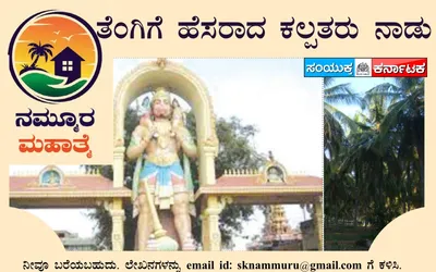 ನಮ್ಮೂರ ಮಹಾತ್ಮೆ  ತೆಂಗಿಗೆ ಹೆಸರಾದ ಕಲ್ಪತರು ನಾಡು